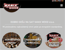 Tablet Screenshot of nanixwood.com